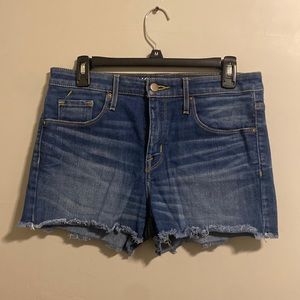Medium Wash Denim Jean Shorts